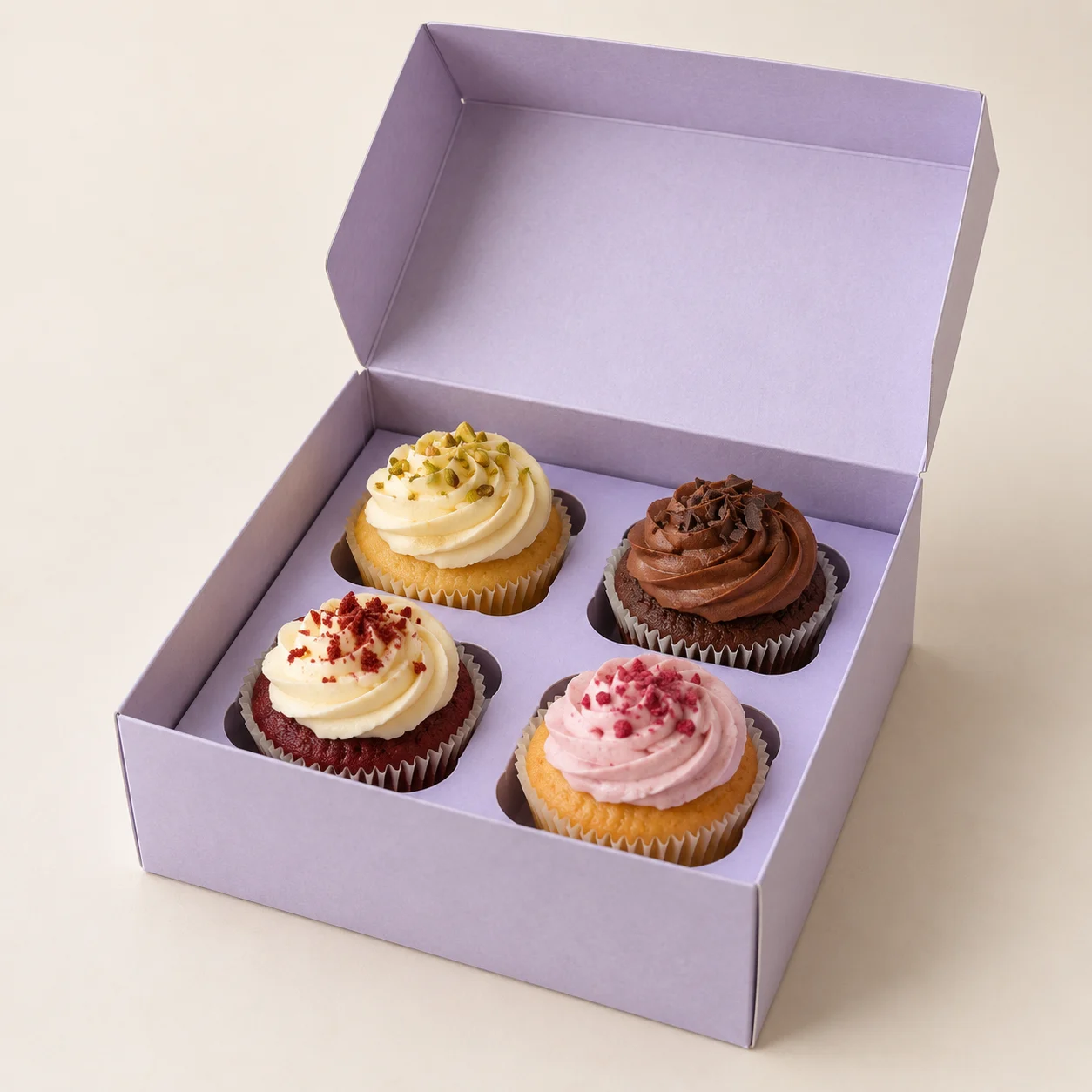 Muffin- & Cupcakebox – generiertes Formbeispiel, Ausführung nach Abstimmung