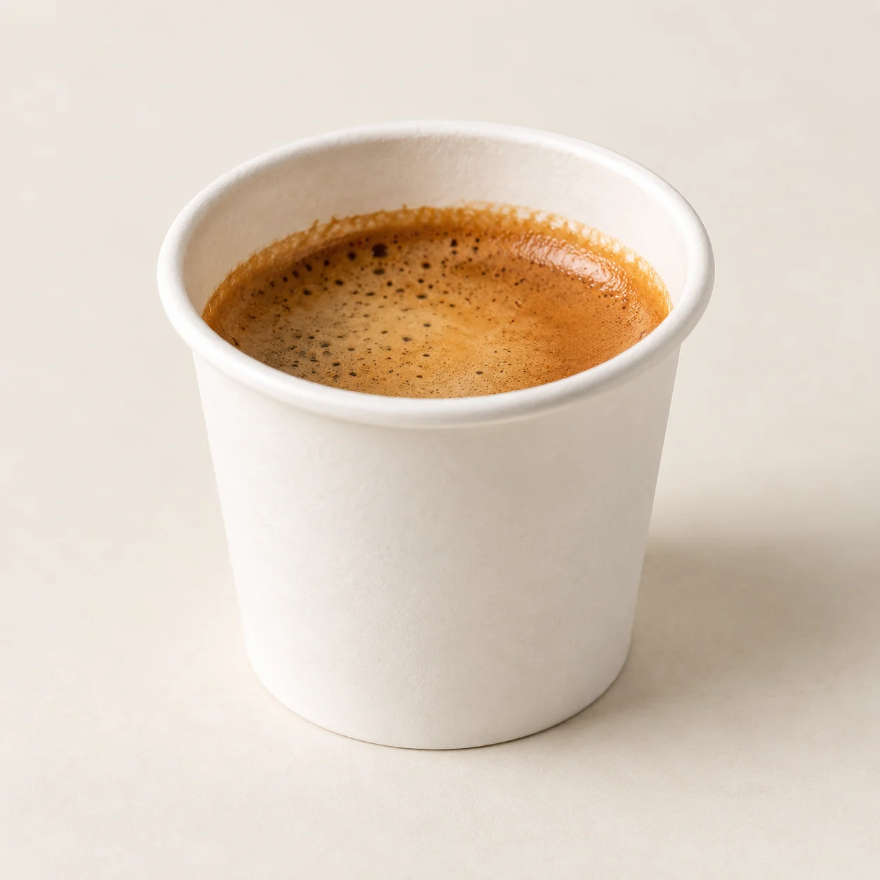 Espressobecher – generiertes Formbeispiel, Ausführung nach Abstimmung